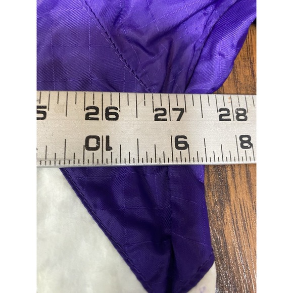 Vintage 1990s NBA Utah Jazz Windbreaker Jacket Starter Tag Size M - Picture 11 of 13